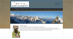 Desktop Screenshot of guide-montagne.ch